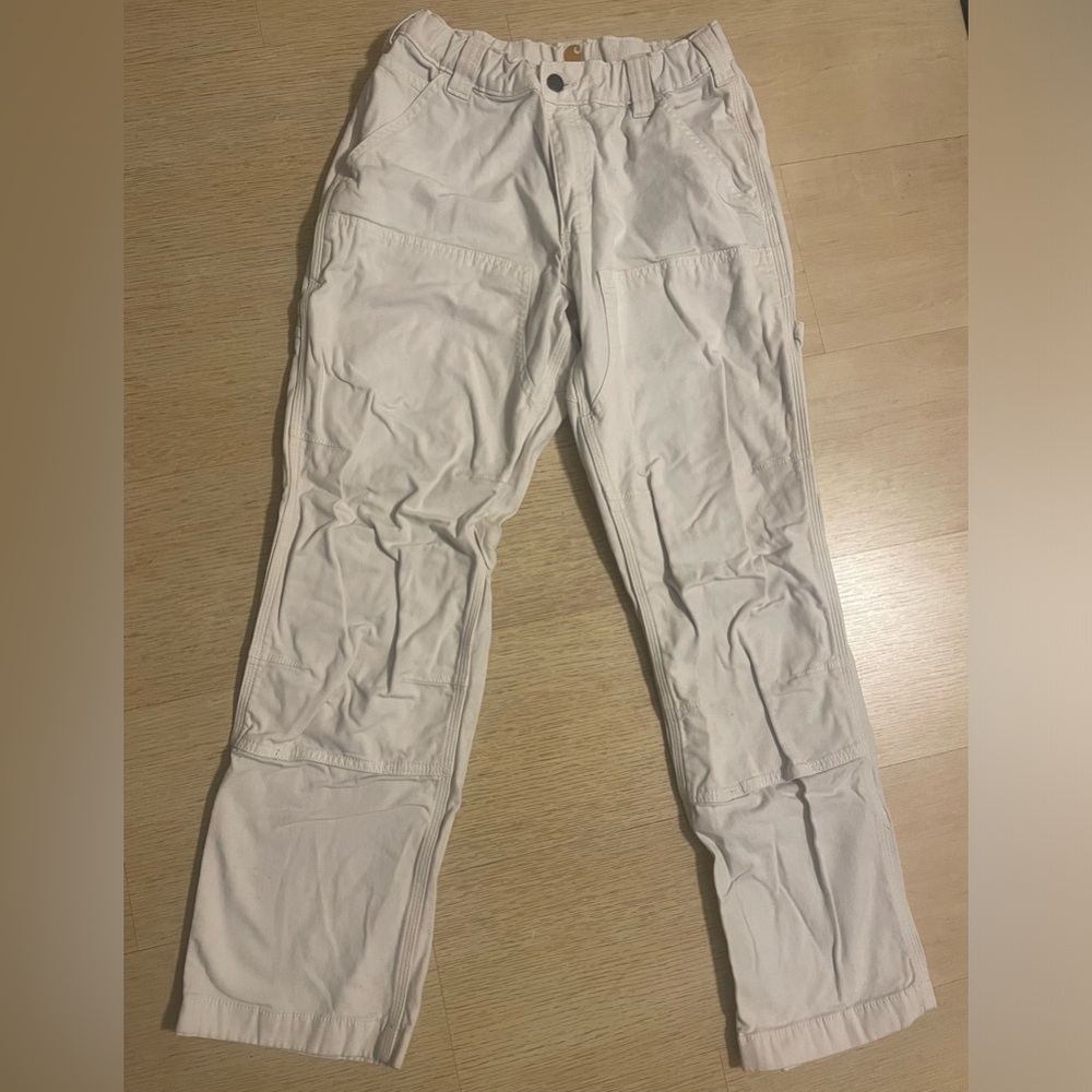Men's Cream Carhartt Pants